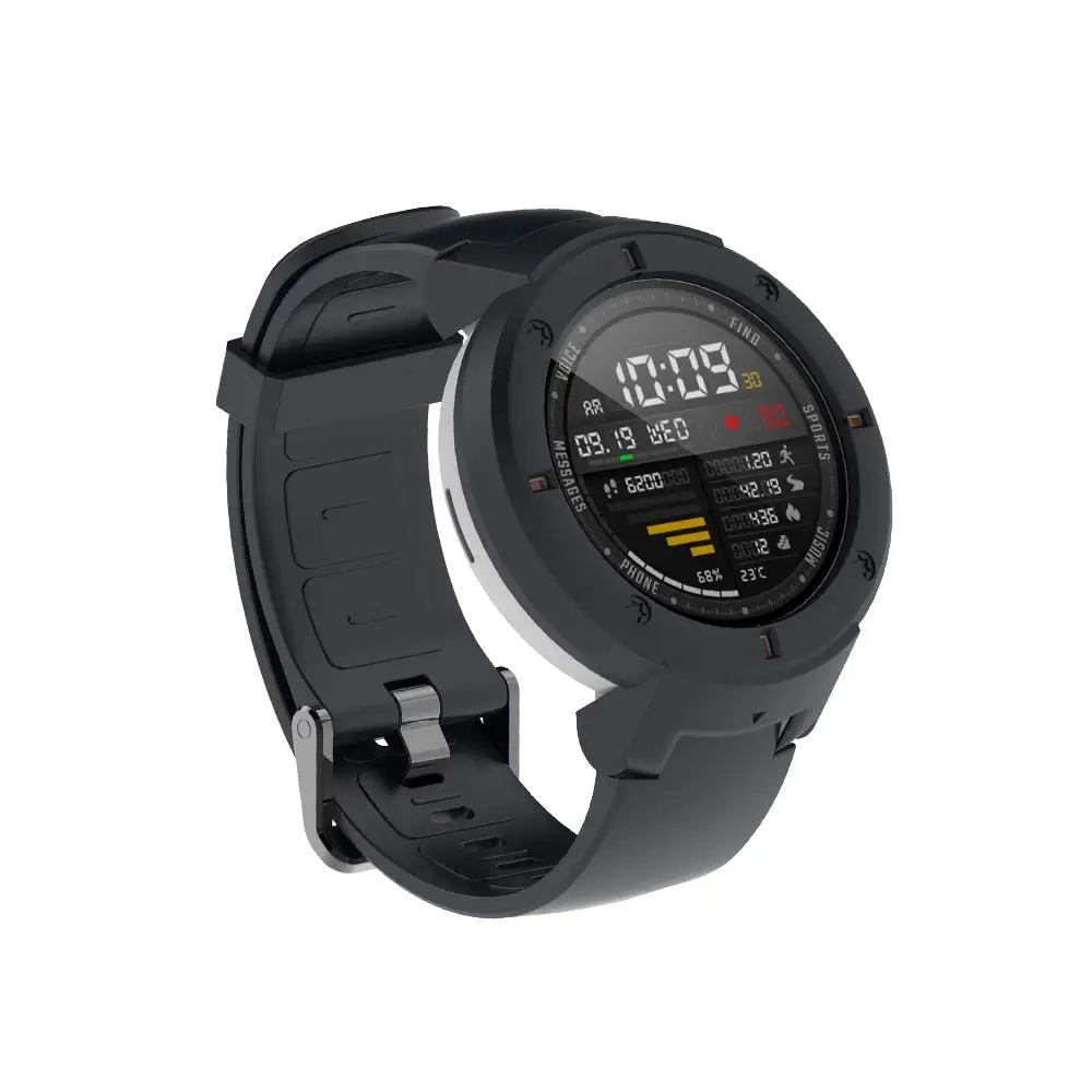 PC защитный чехол для часов для Xiaomi Huami Amazfit Verge 3 ультратонкий защитный чехол для Amazfit 3 Verge чехол-бампер аксессуар