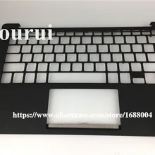 Ноутбук США клавиатура корпус Чехол Упор для рук XPS13 9350 9360 0MH93D MH93D AQ1PB000102 с отверстием для отпечатков пальцев