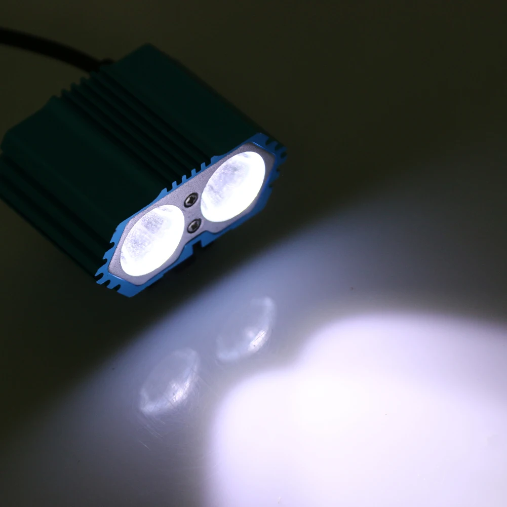 Perfect Waterproof IPX-7 6000LM  XML T6 LED Bike Bicycle Aluminum Alloy Torch Lamp Headlight +Battery+Charger  Black/red/blue 3