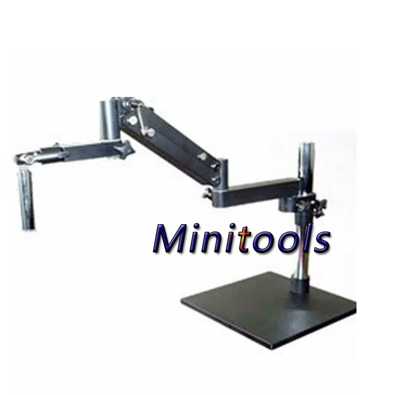 Fold the gimbal swing arm microscope flex arm big table bracket stand