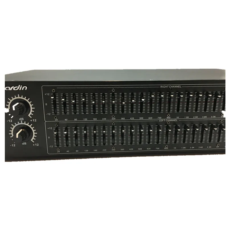 

EQ231 50-segment EQ stage professional equalizer effect 25-segment adjustment front-level stereo dual-channel independent