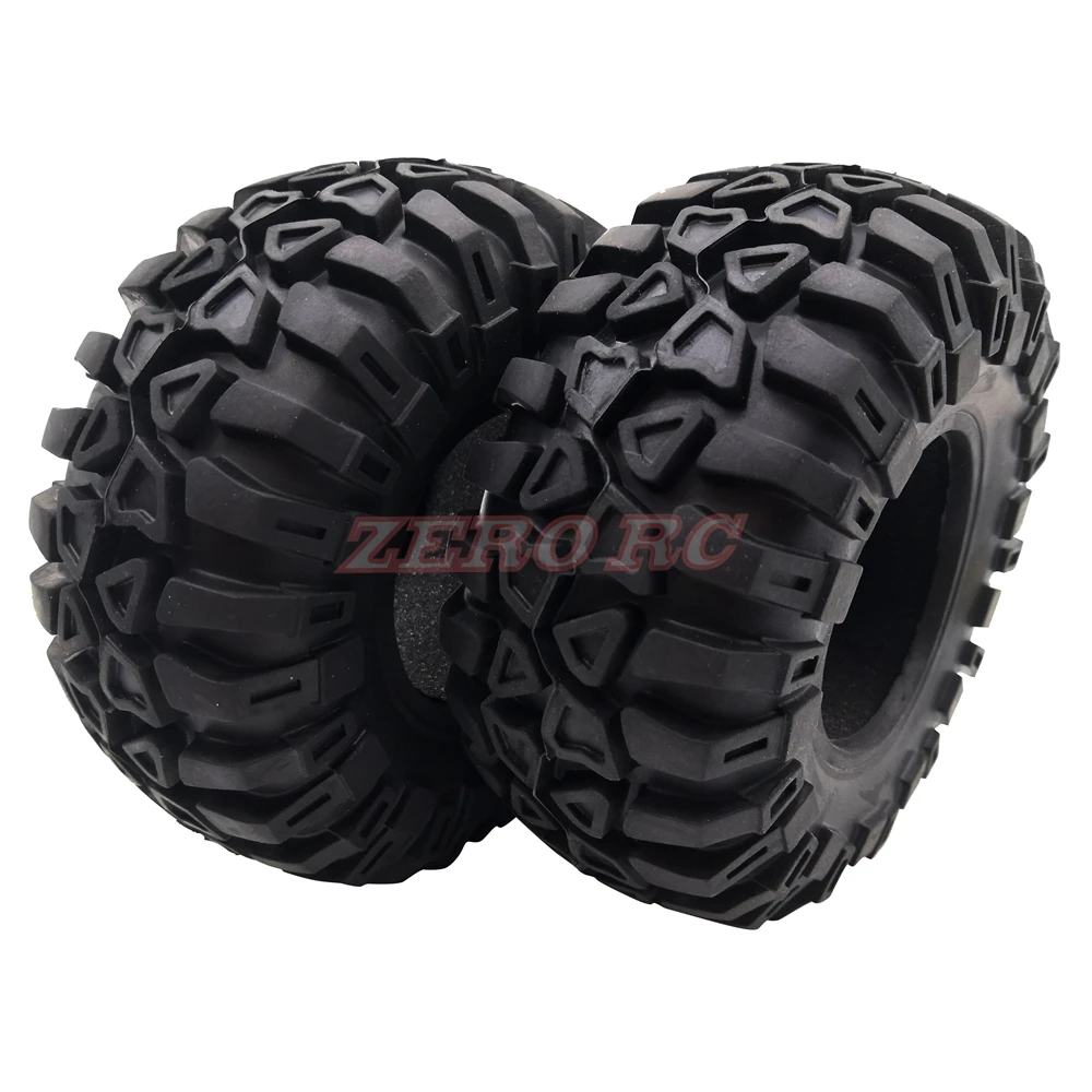 4 шт. ROCK SOFT 2," шины 128 мм Гусеничные Шины для 1/10 ROCK AXIAL WRAITH SCX10 Jeep Wrangler Rc автомобилей