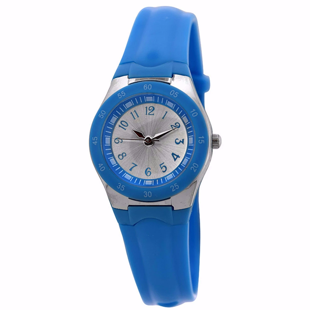 FMD by Fossil Women's Standard 3-Hand Analog Base Metal Silicone Watch FMDX254