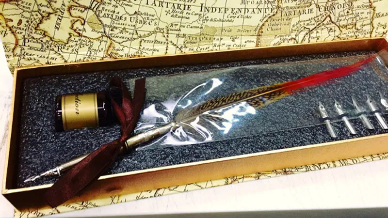 fountain pen tattoo