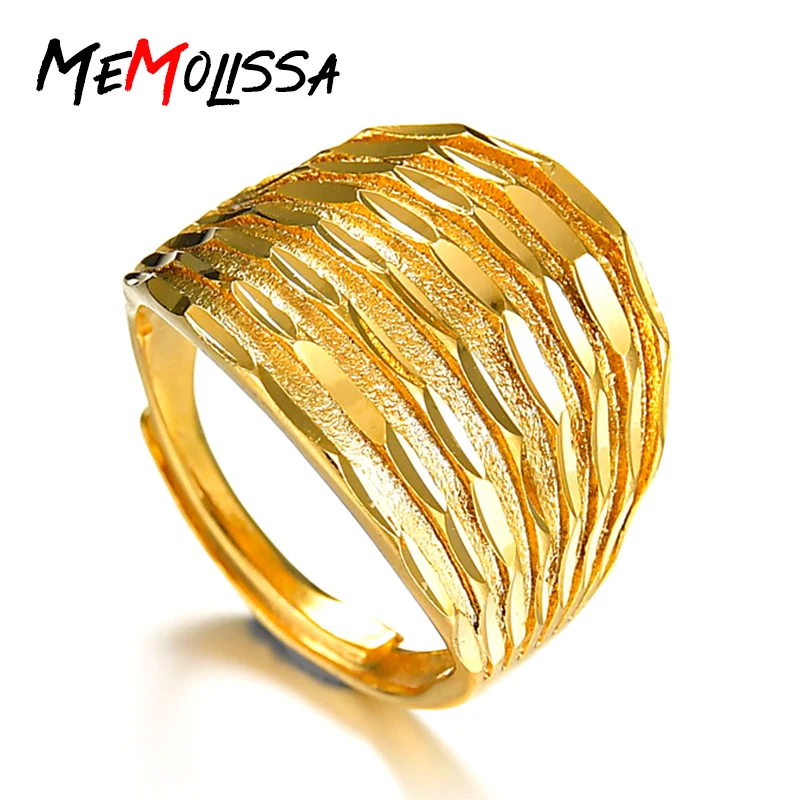 MeMolissa New Summer Adjustable rings Ethiopian design women bridal