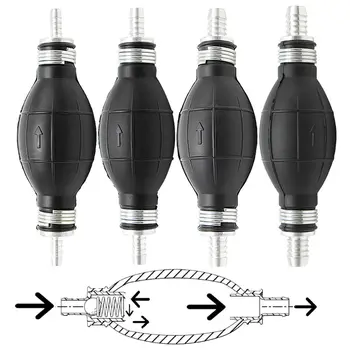 

1PC Rubber And Aluminum Fuel Line Pump Primer Bulb Hand Primer Gas Petrol Pumps