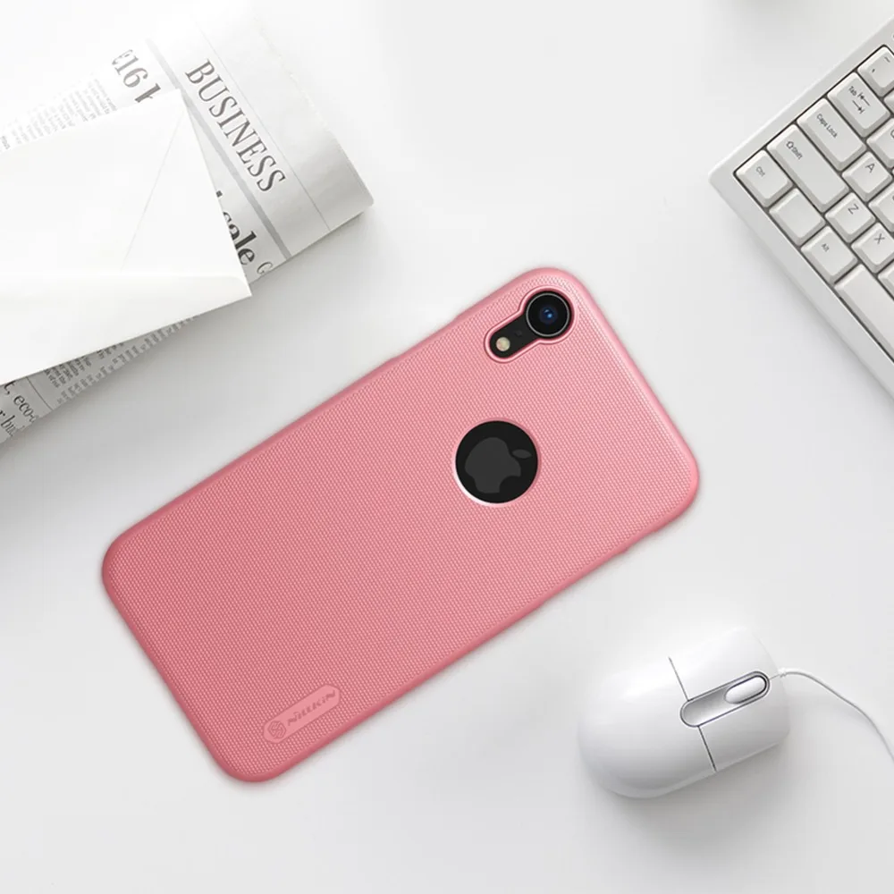 iphone 8 plus case for iPhone XR Case Nillkin Super Frosted Shield for iPhoneXR Hard PC Back Cover Ultra-Thin Case for iPhone XR Nilkin Phone Case iphone 7 cardholder cases
