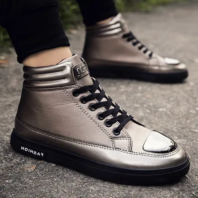 Hip 2018 De 1 red black2 Sapatos Primavera Top Outono Coréia Estudantes D' À Moda Placa white Prova silver Água silver2 Homem Tamanho Black1 Casuais Da Ue WwqXr01xq