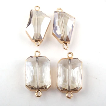 

New Crystal Glass Crystal Link Pendant Charm For Making Necklace and Bracelet Jewelry