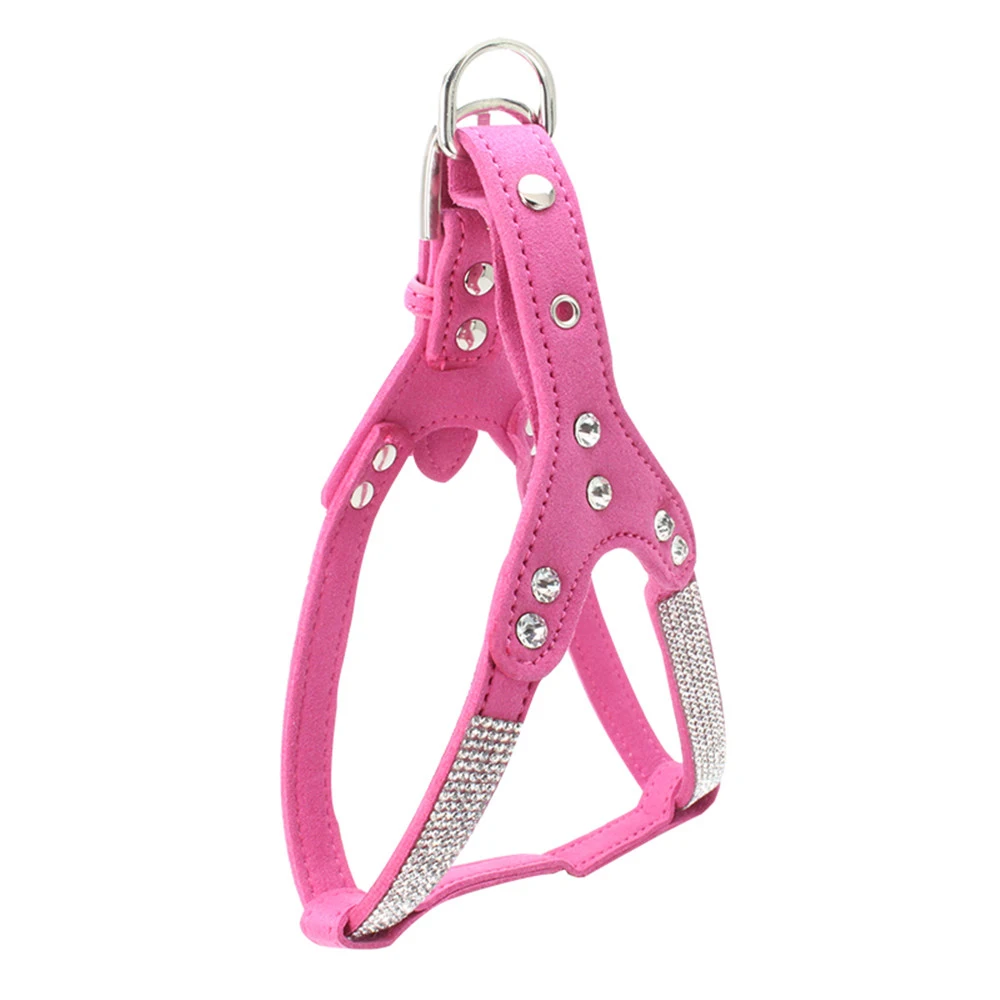 Small Dogs Harness Vest Puppy Bling Collars Animals Accessories