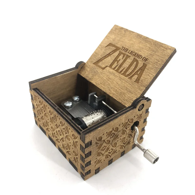 

Anonymity hand crank The Legend of Zelda Music Box For Christmas Day Gifts Game of Thrones theme free gifts bracelet