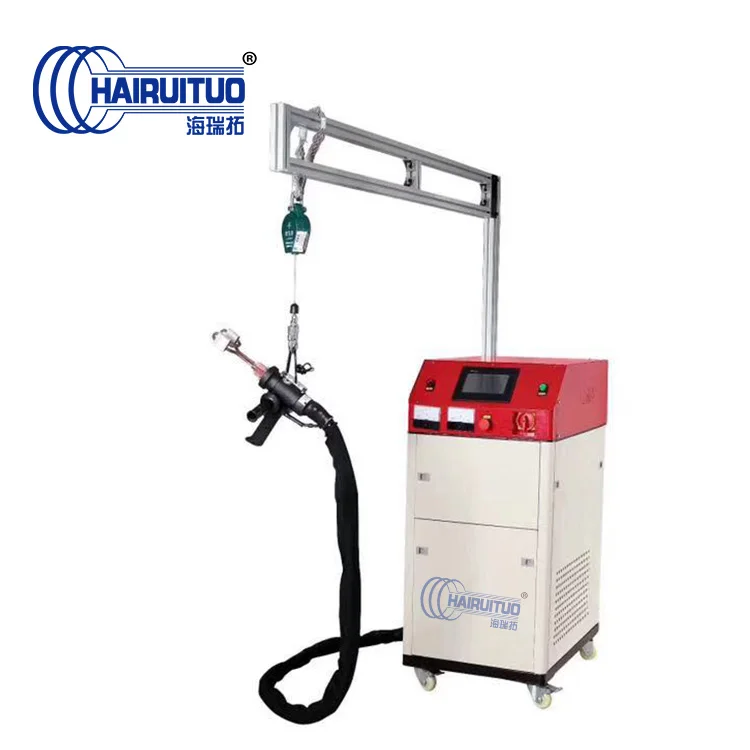  25KW Hand-held portable welding induction machine Mobile heating equipment for copper welding