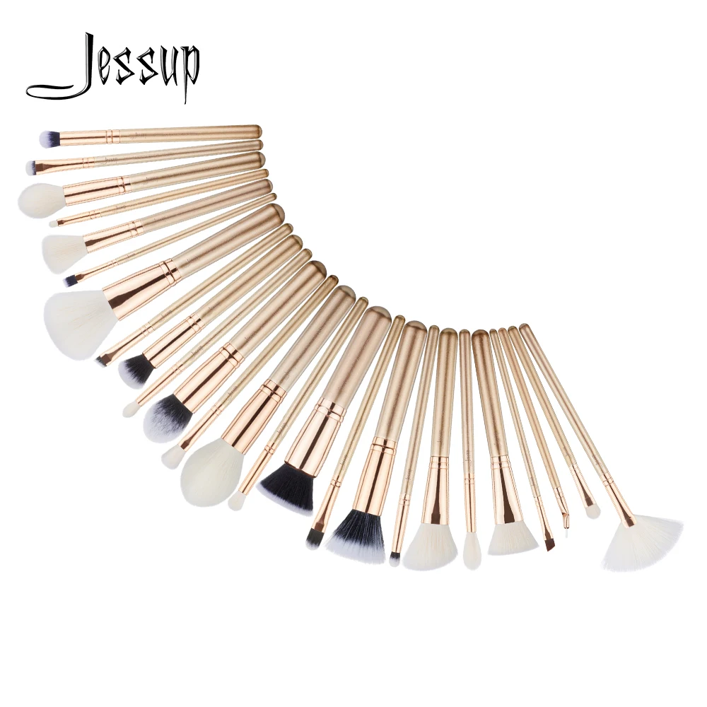 

Jessup brushes 25pcs Makeup Brushes Set maquiagem profissional completa Powder Eyeshadow Foundation Lip Brushes T401