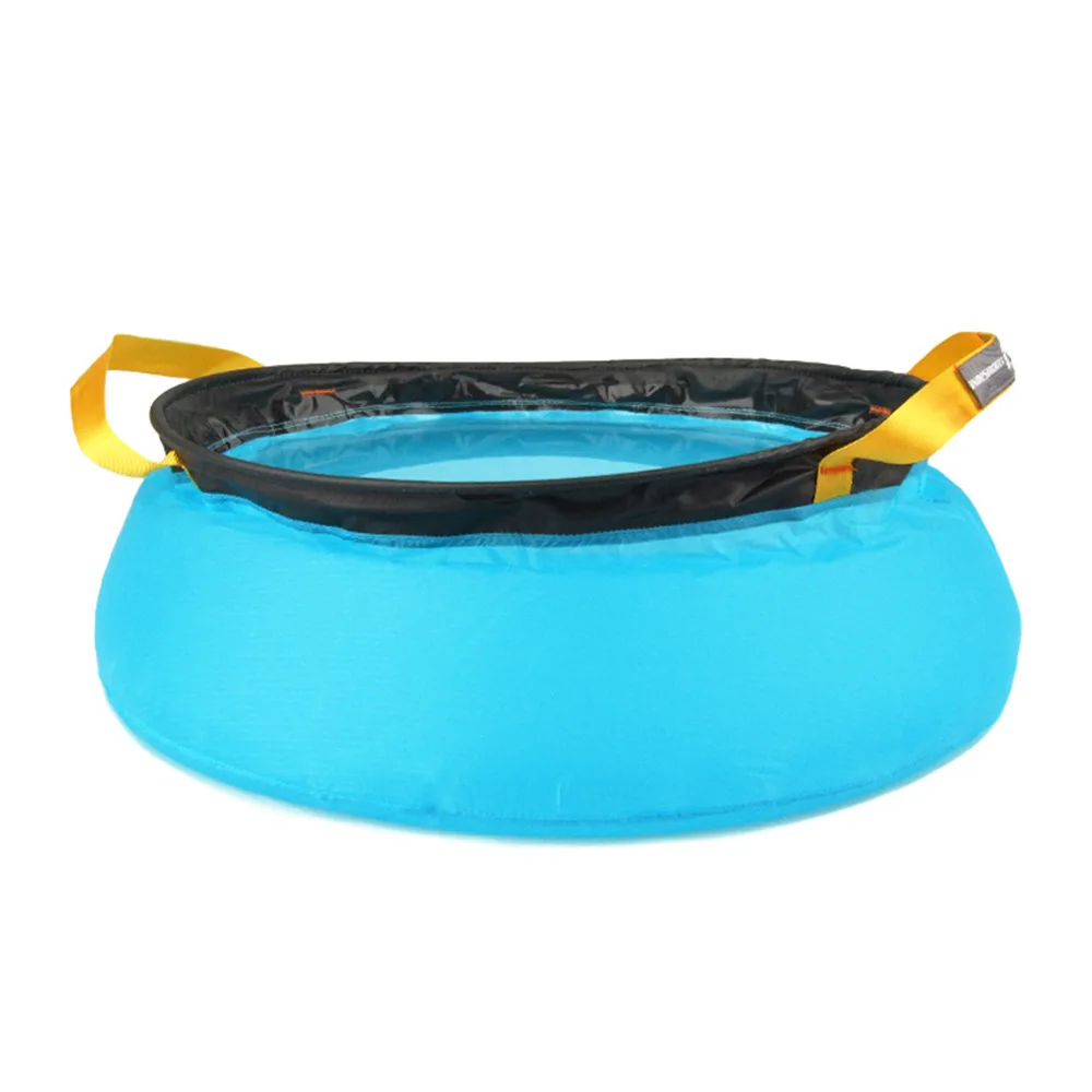 

Portable Foldable Washbasin 10L Material 20D Nylon Proof Washbasin Lightweight