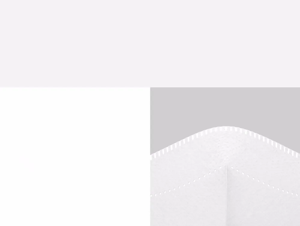 20pcsLot Xiomi Mijia Airpop 0.4mm thin Light Air Wear Mask Comfortable only 2.3g mask Elastic ear hanger for daily pollen dust  (4)