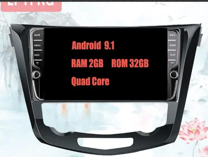 9 дюймов Android 9,1 для Nissan X-Trail Rogue Qashqai Xtrail автомобильный DVD gps навигатор головное устройство - Цвет: 8.1 2G-32G 4