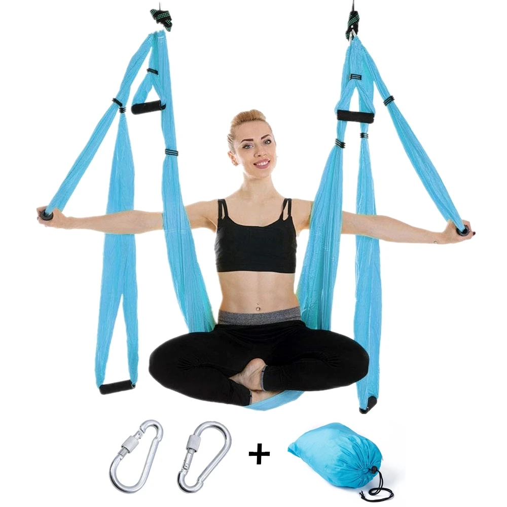 15 cor 6 alças anti-gravidade aérea yoga