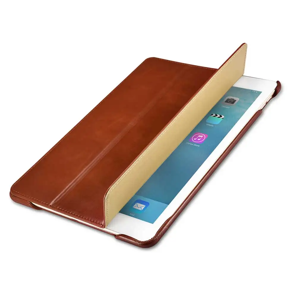 For Apple iPad Air3 2019 Genuine Leather Flip Case Slim Business Foldable Stand Tablet PC Smart Cover for New iPad Pro 10.5 inch
