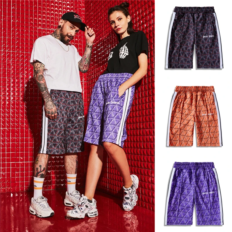 

19ss Palm Angels Camouflage Men Women Shorts Kanye West Shorts Men High Quality FOG Shorts Summer Palm Angels Short Vetements
