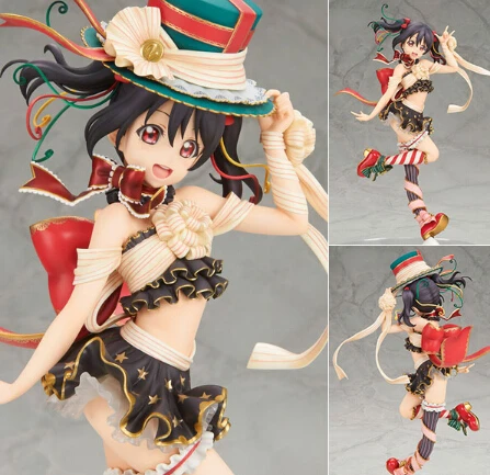 

Anime Love Live! School Idol Festival Yazawa Nico 1/7 Scale PVC Figure Collectible Model Toy 22cm