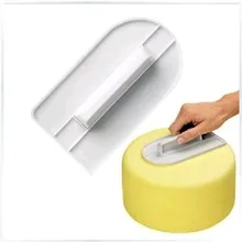 Дизайн гладкой Полировальные инструменты финишер для торта выпечка украшения конфеты