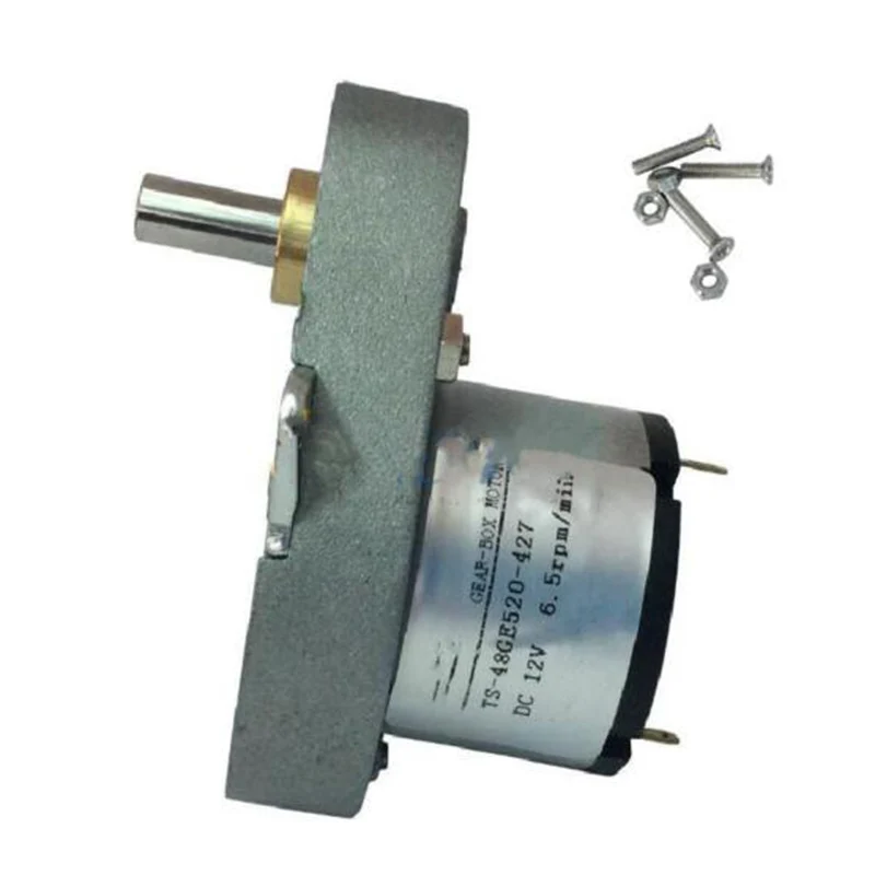 

high quality DC Gear Boxes Motor 12VDC 6.5RPM For Boxing Gear Vending Machine Micro Motor