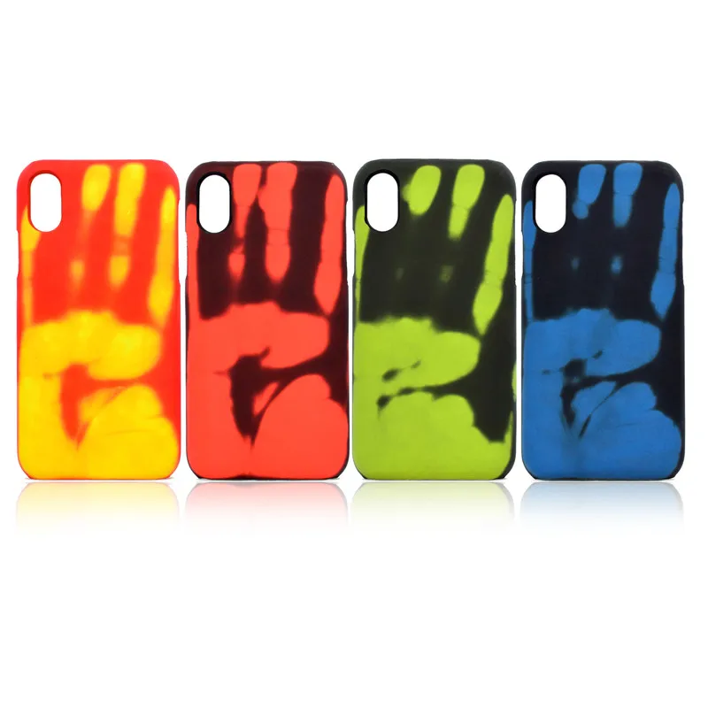 

Thermal Phone Protective Case for iphone X color change mobile phone temperature sensitive protective cover case for iphoneX