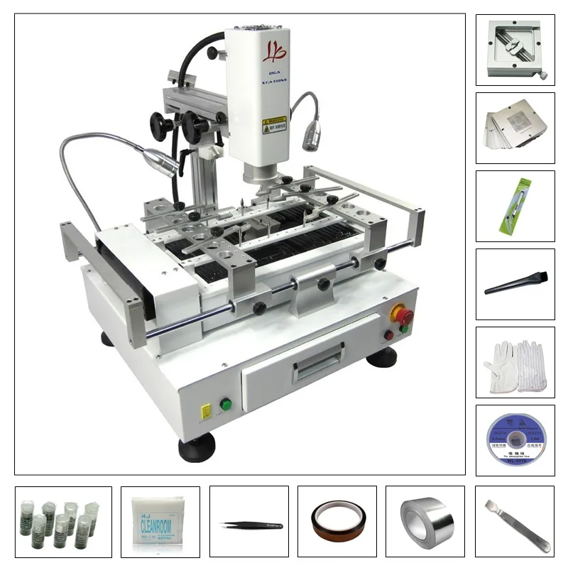 Ly R690 V.3 Bga Rework Station Soldering Reballing Machine 90mm Stencil