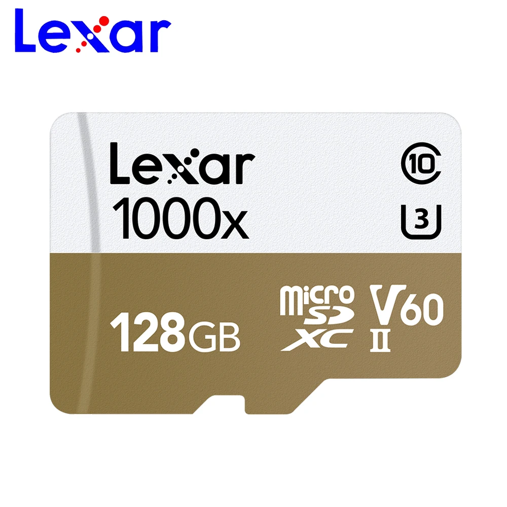 Lexar 1000x Micro SD, 10, 32 ГБ, 64 ГБ, 256 ГБ, micro SDHC, карта памяти tf, карта UHS, Дрон