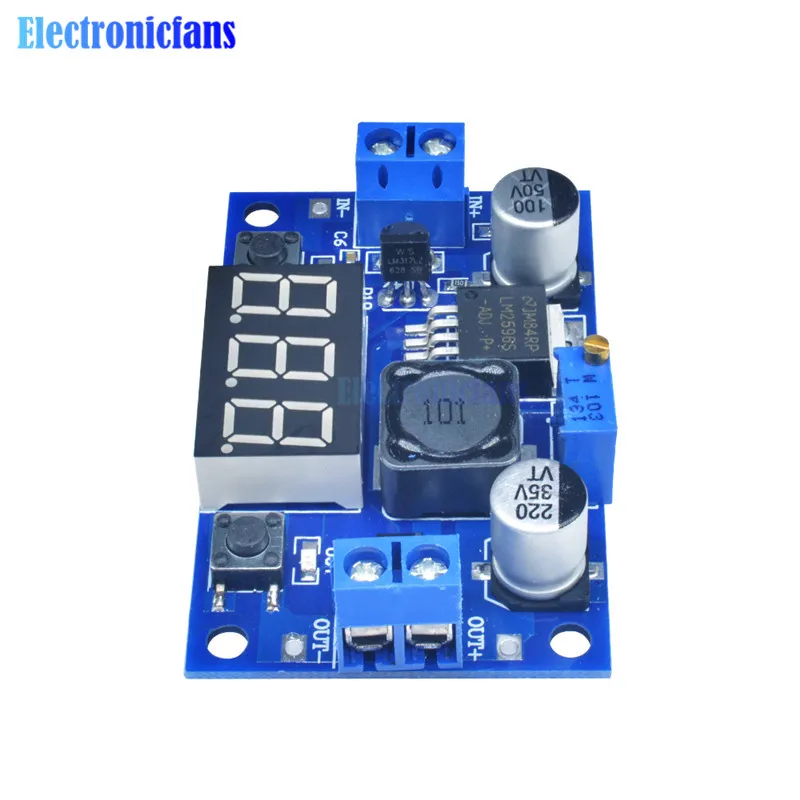 Понижающий модуль LM2596 постоянный ток/постоянный ток от 4 0 до 40 В 1 25 37 в