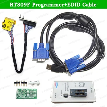 

Newest RT809F ISP EPROM Universal Programmer Tool + EDID Cable EMMC-Nand FLASH Programmer Similar RT809F USB Programmer
