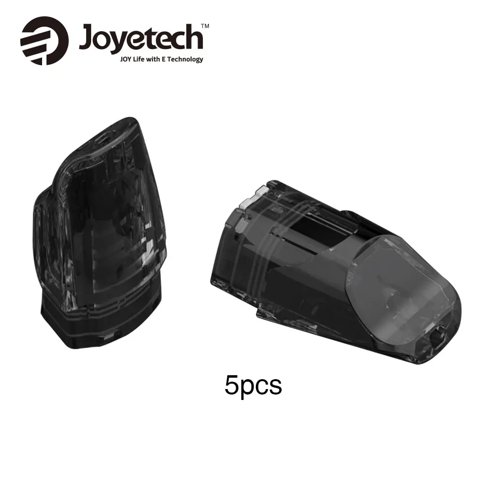 

Original 5pcs Joyetech Exceed Edge Pod Refillable Cartridge 2ml w/ Built-in 1.2ohm MTL Head Compatible with Exceed Edge Battery