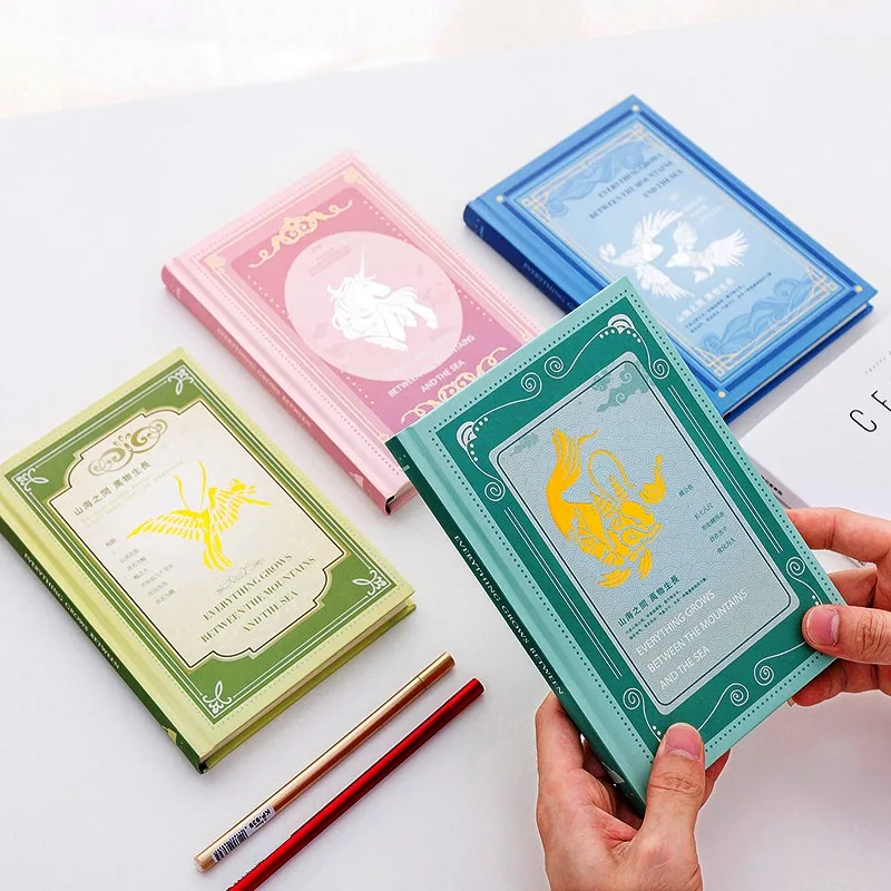 

A Chinese Bestiary" Hard Cover Notebook Journal Diary Beautiful Notepad Stationery Gift