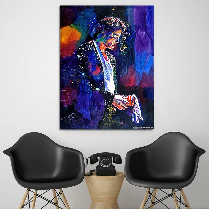 Diy painting with Numbers using to paint Michael Jackson decorative paintings | Дом и сад