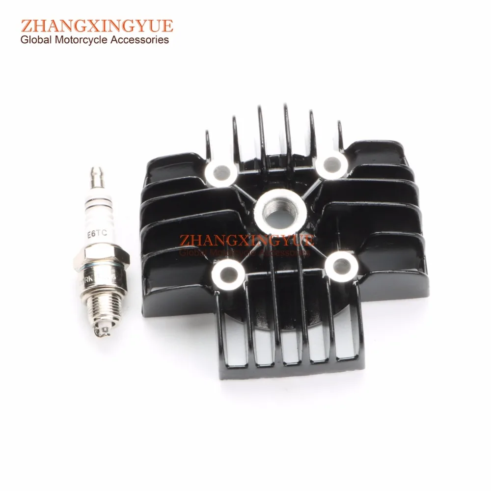 44mm Cylinder Heads & Spark Plugs For Yamaha Pw60 Py60 19832006