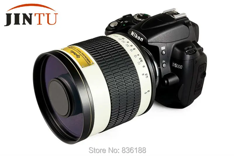JINTU 500mm/1000mm f/6.3 Super Telephoto Mirror Lens+ 2X TELECONVERTER for NIKON D3400 D5500 D5600 D7200 D7500 D610 D810 D850