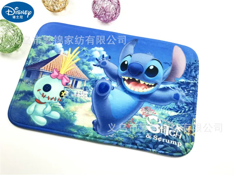 Disney Cartoon 38x58cm Stitch Rug Children Kids Bathroom Mat Bedroom Bathroom Decor Carpet Indoor Floor Mat Baby Gyms Playmats Aliexpress
