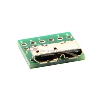

Micro-B USB 3.0 Micro B USB3.0 10pin Female Socket Receptacle connector Board Mount SMT Type with PCB for DIY Cable