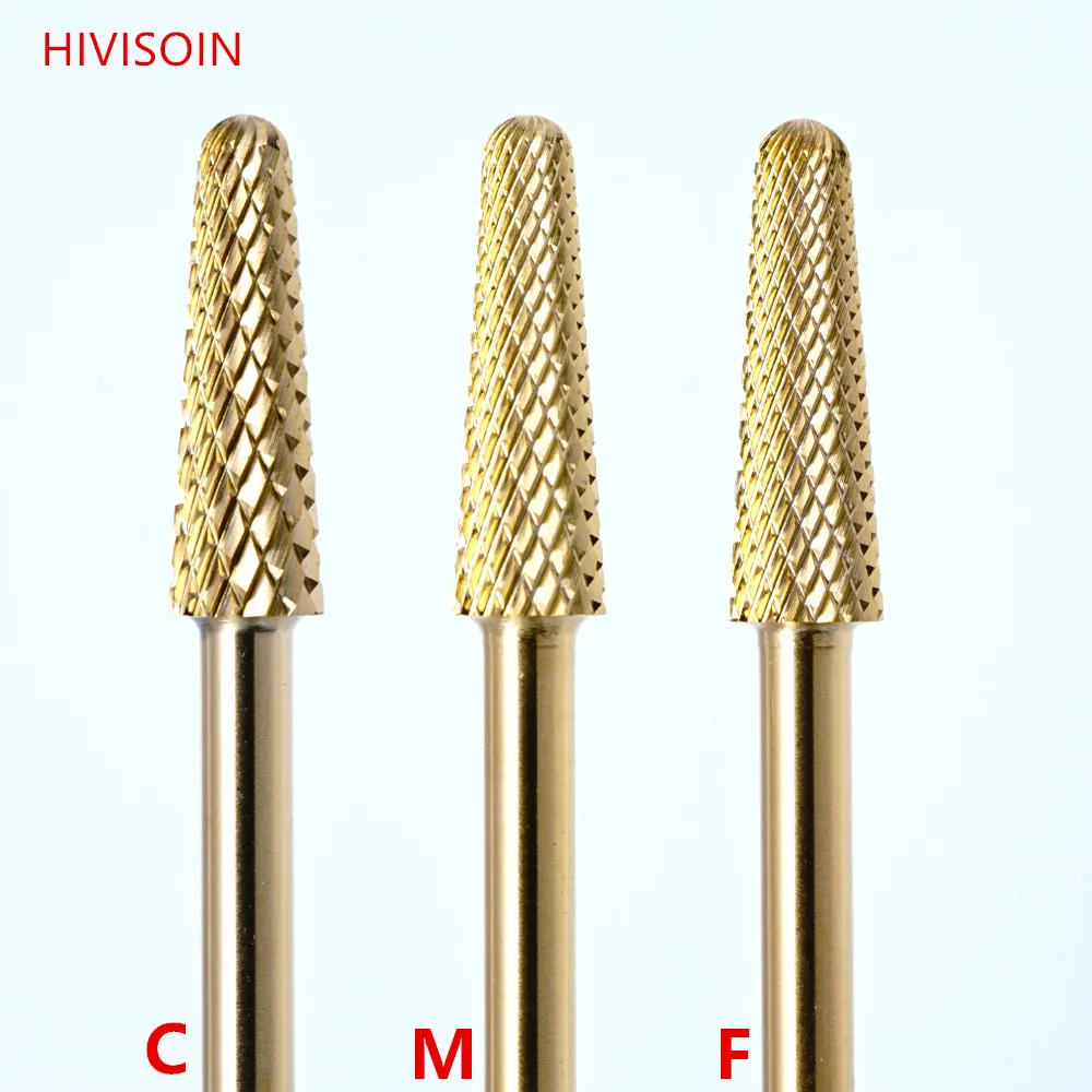 

Cone Bit - Gold - HIVISOIN - Carbide Nail Drill Bit