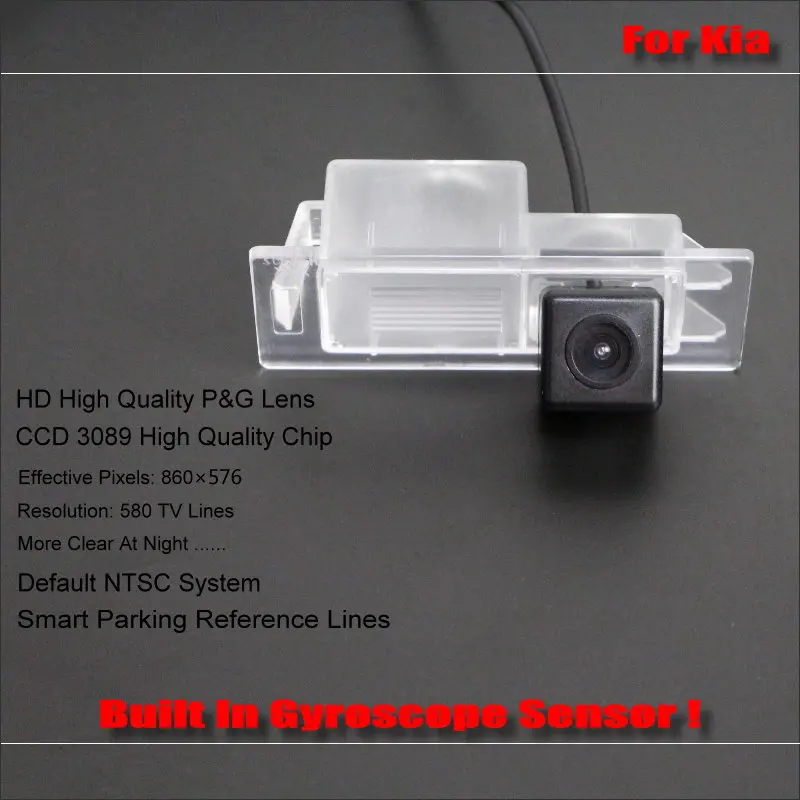 

Intelligent Parking Tracks Rear Camera For Kia Sorento L 2015 2016 Backup Reverse / NTSC RCA AUX HD SONY CCD 580 TV Lines
