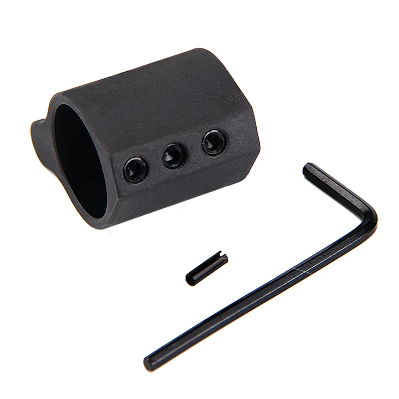 AR steel Low Profile Gas Block .750 556 5.56 223 300 + Roll pin For Airsoft (5)