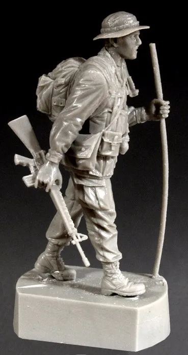 1/35 масштаб сборки Смолы Рисунок комплект VN США рядовой ходьбы