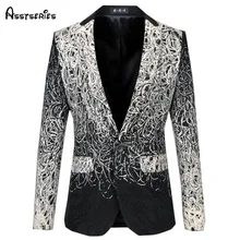 Большие размеры M-6XL мужской мастер Блёстки Выпускные платья сценические костюмы Для мужчин Костюмы Топ host Костюмы певица Блейзер Пальто