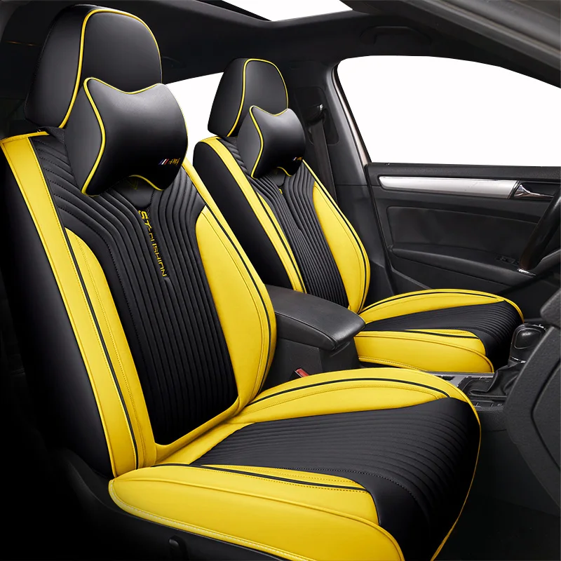 

High quality leather car seat cover for ford courier explorer fiesta figo focus 1 2 3 fusion ranger automobiles seat cover