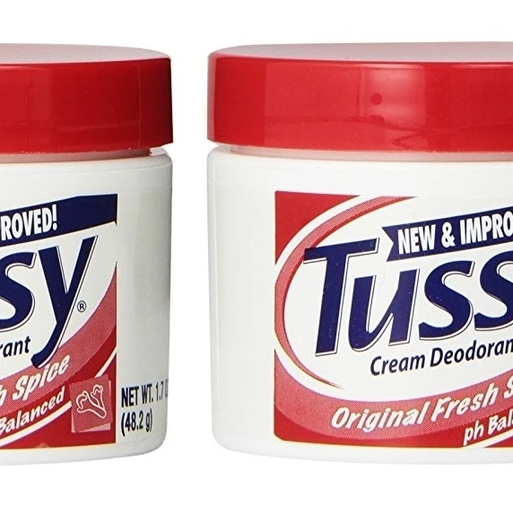 Tussy Deodorant Cream, Original - 1.7 Oz (2 Pack)