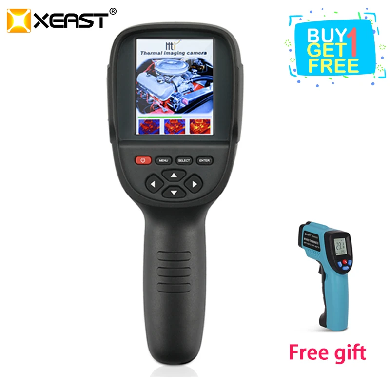 

XEAST 2019 Infrared Thermal Imager floor heating leak detection HT-18 HT-19 Series HT-A1 & HT-A2 Buy one get one Detection Tool