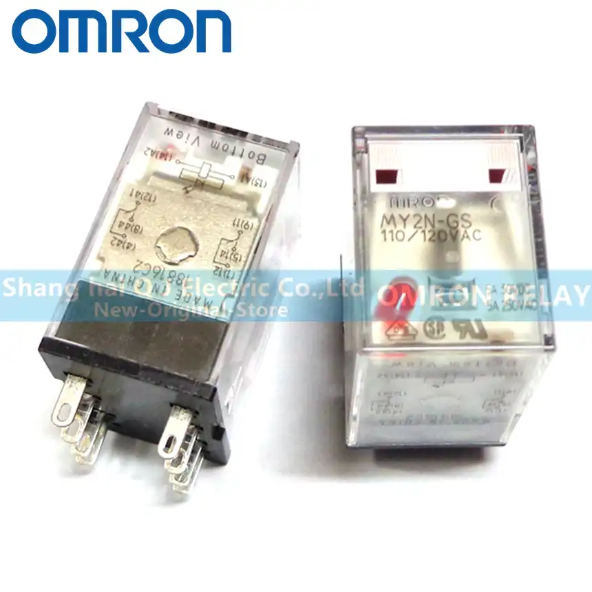Omron Relay My2n Gs 12vdc My2n Gs 24vdc My2n Gs 110 120vac