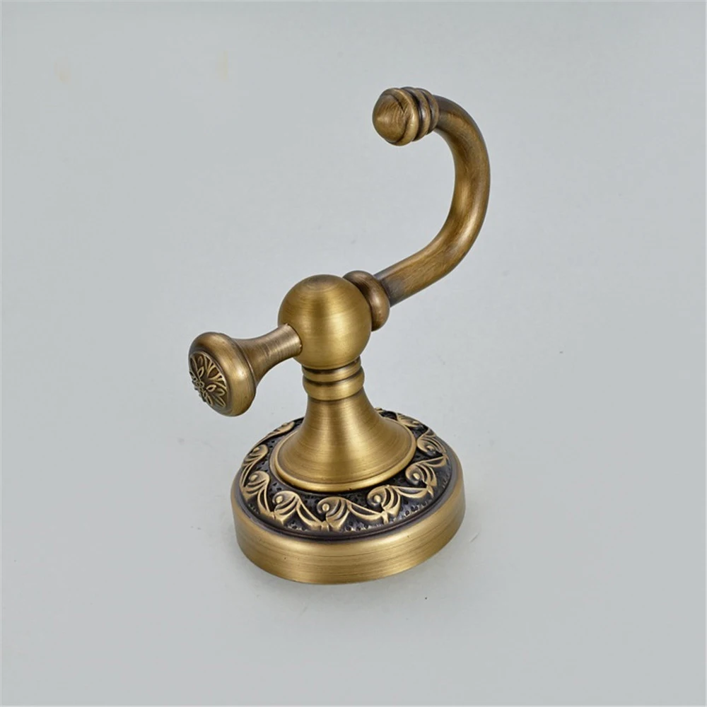 Antique Bathroom Hardware Set Toilet Paper Holder Towel Bar Toothbrush Holder Soap Dish Clothes Hook Copper Bathroom Accessories