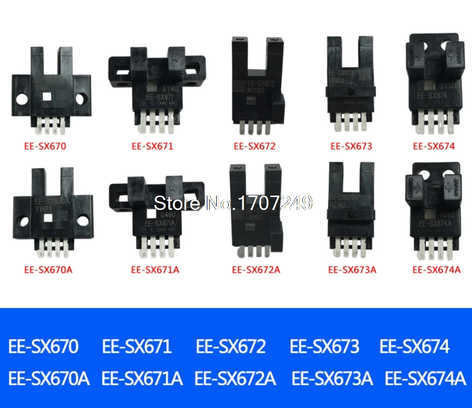 10 шт. EE-SX670 EE-SX671 EE-SX672 EE-SX673 EE-SX674-SX674A EE-SX670A EE-SX671R Новые фотоэлектрические датчики |