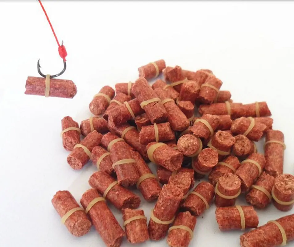  New Arrive 1bags/lot Carp Baits Fishing Baits Fishing Lures Red Carp Smell Lure Red Grass 